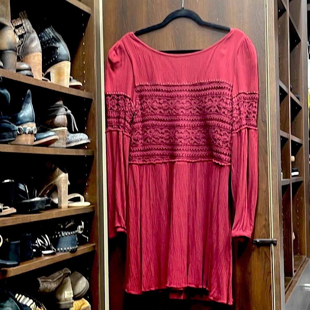 Free People long sleeve mini